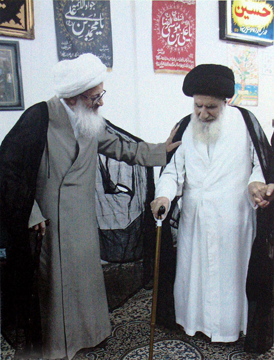 Ayatollah Wahid Khorasani Meeting with Ayatollah Qomi