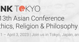 The 13th Asian Conference on Ethics, Religion & Philosophy to be Held in Japan